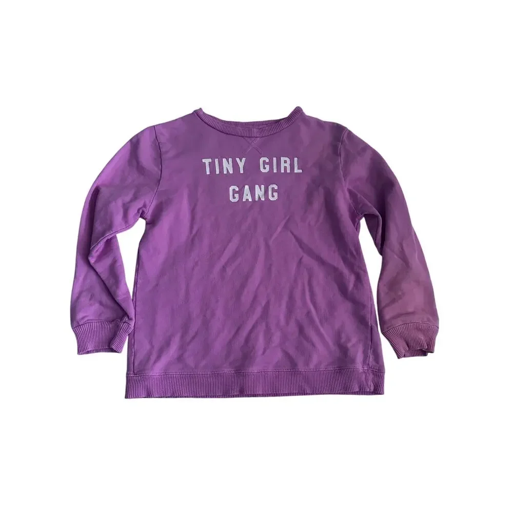 Jean + June  Pink Crewneck Sweatshirt - Size 8/9